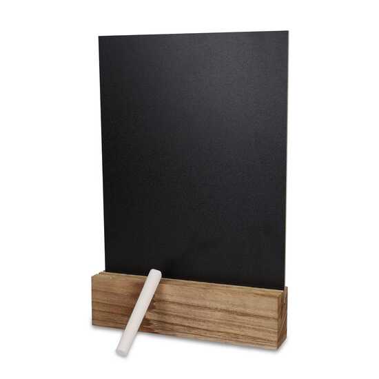 Kreidetafel im Holzständer