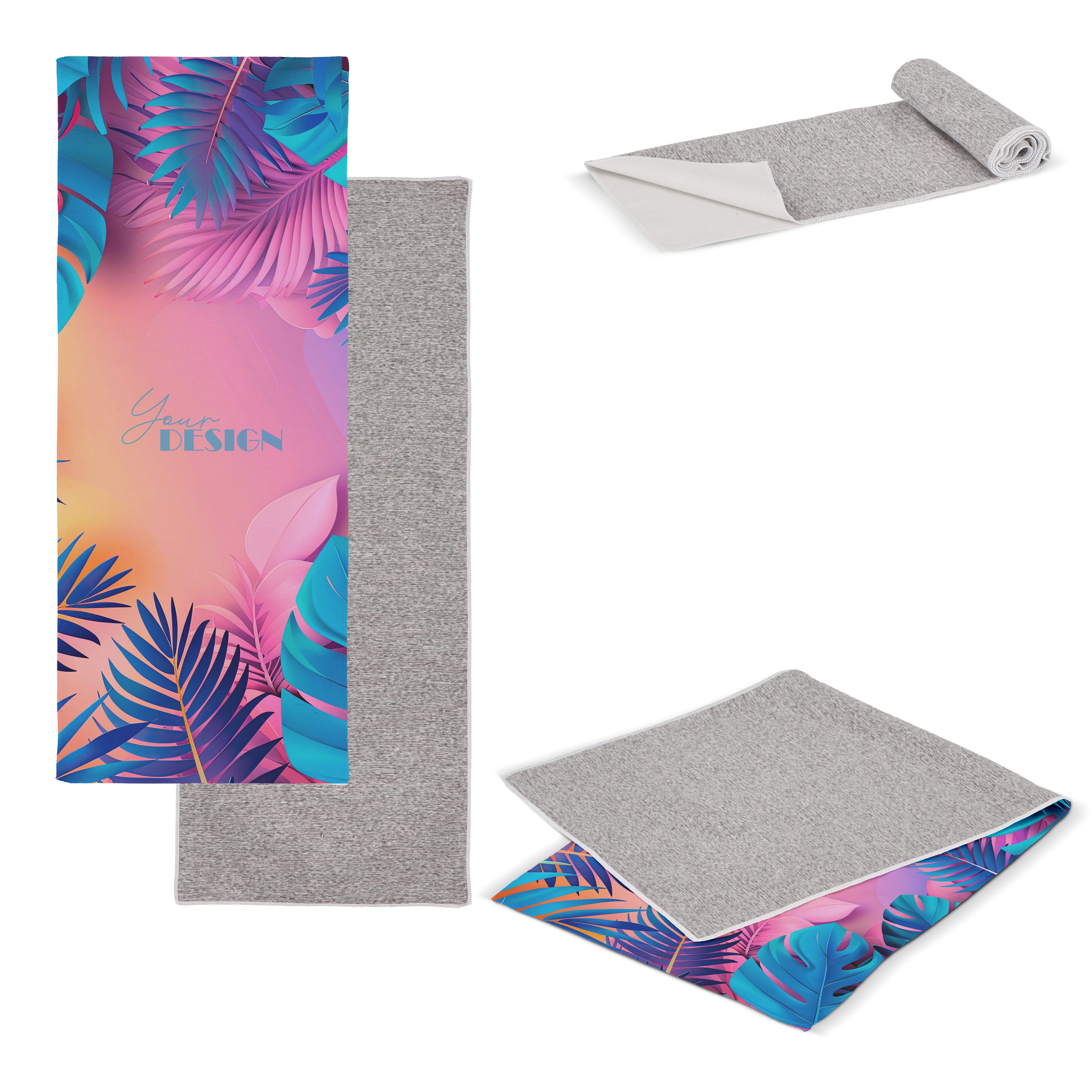 Schnelltrocknendes Handtuch R-PET 30 x 80 cm Sublimation