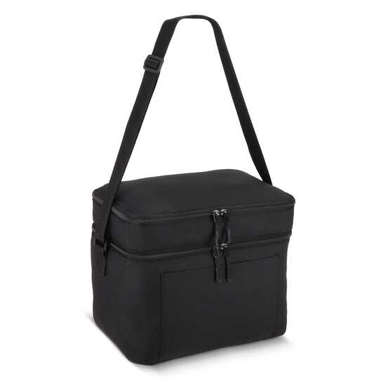 R-PET 600D Kühlbeutel mit zwei Fächern 30 x 20 x 24 cm 12 l