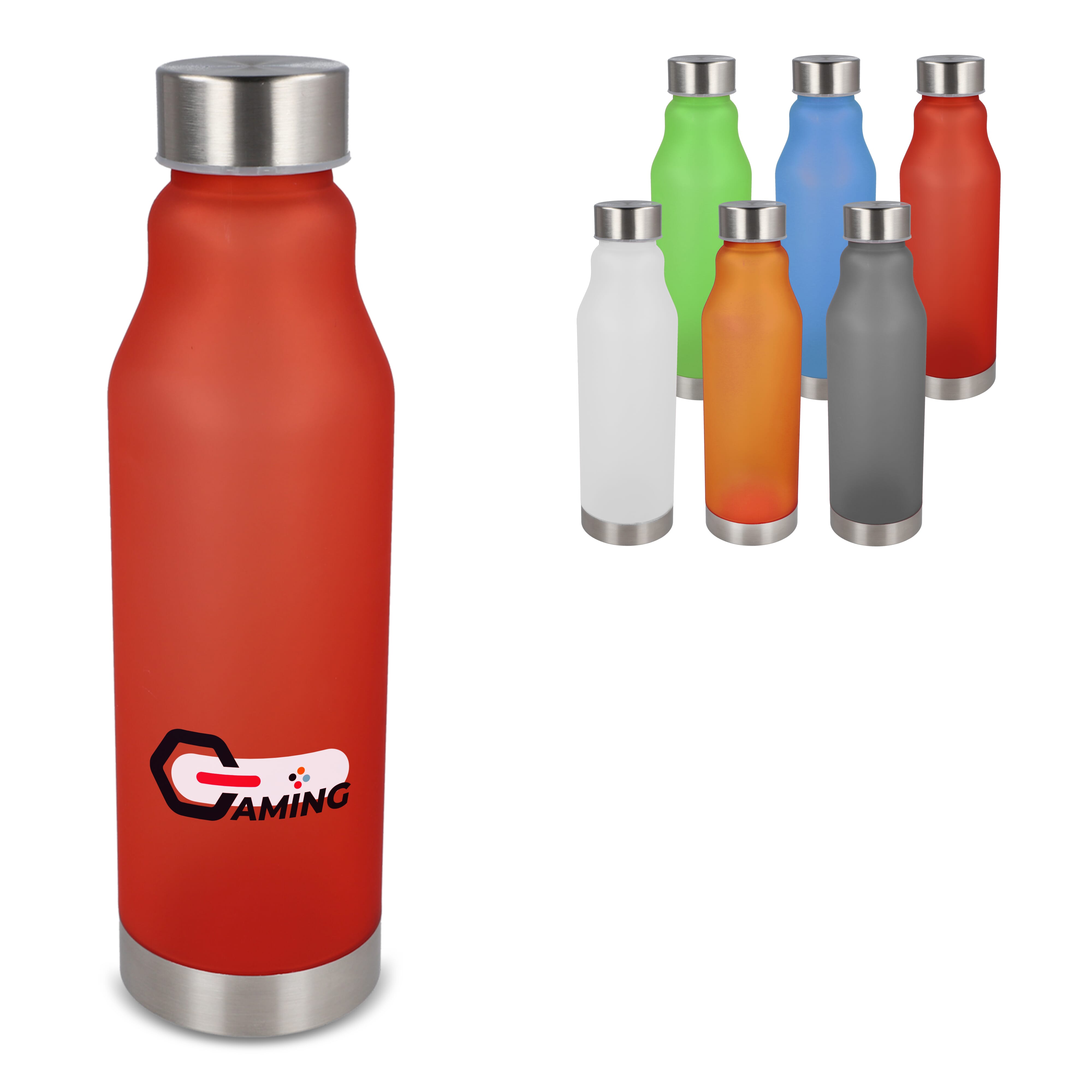R-PET Flasche gefrostet 600ml