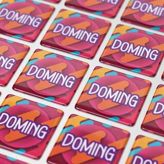 Doming Quadrat 40x40 mm