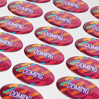 Doming Oval 40x20 mm