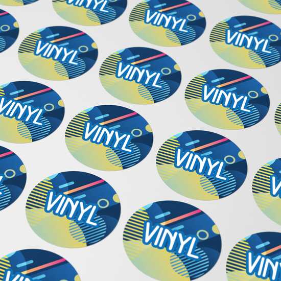 Vinyl Sticker Rund Ø 10 mm