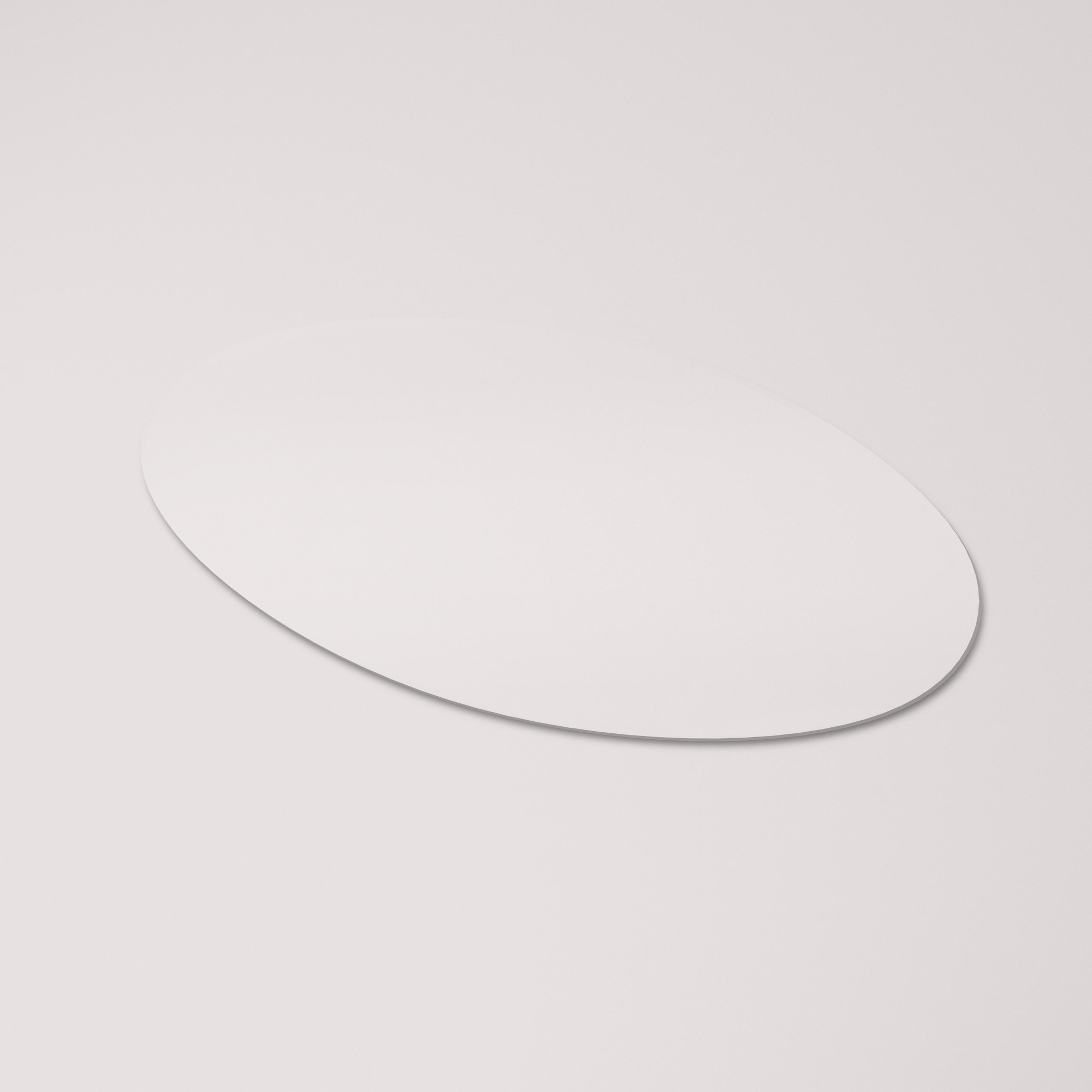 Vinyl Sticker Oval 30x15mm