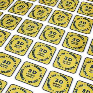 3D Digital Patch 7x7cm