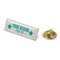 Metall Pin rechteckig 30x10mm