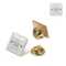 Metall Pin, quadratisch 15x15mm