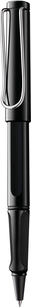 Tintenroller LAMY safari black M-schwarz