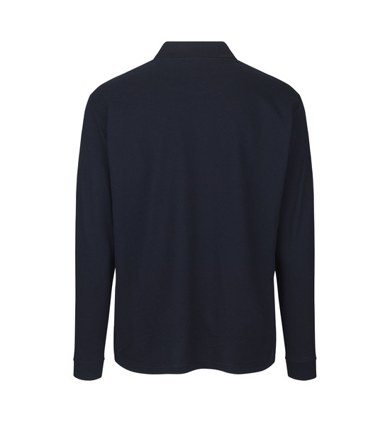 PRO Wear Langarm-Poloshirt | Druckknopf