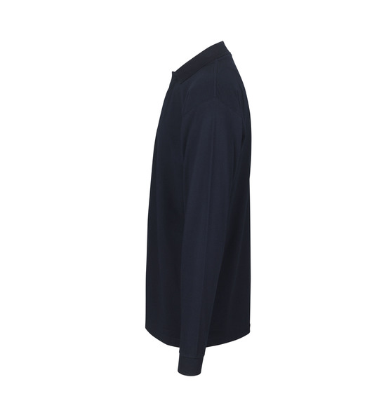 PRO Wear Langarm-Poloshirt | Druckknopf