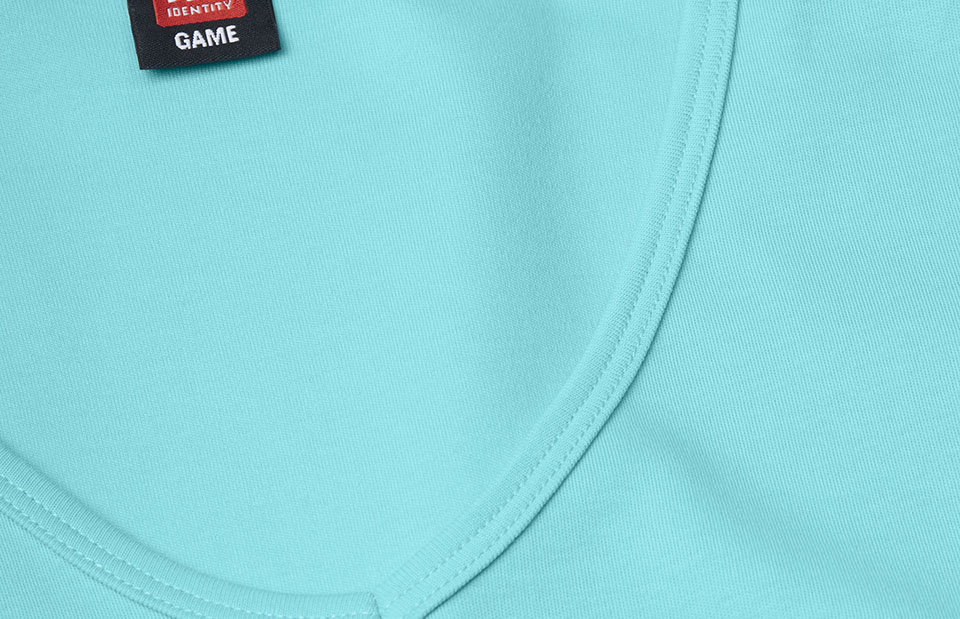 Interlock T-Shirt | V-Ausschnitt | Damen