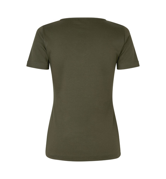 Interlock T-Shirt | V-Ausschnitt | Damen