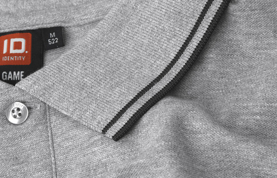 Kontrast Poloshirt | Stretch
