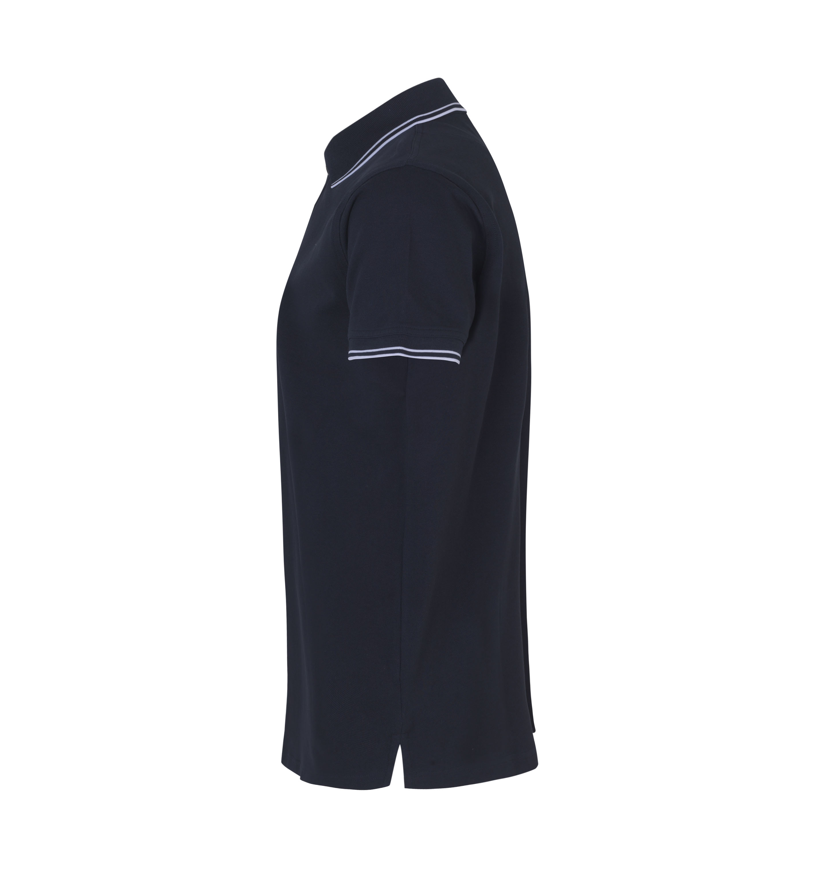 Kontrast Poloshirt | Stretch