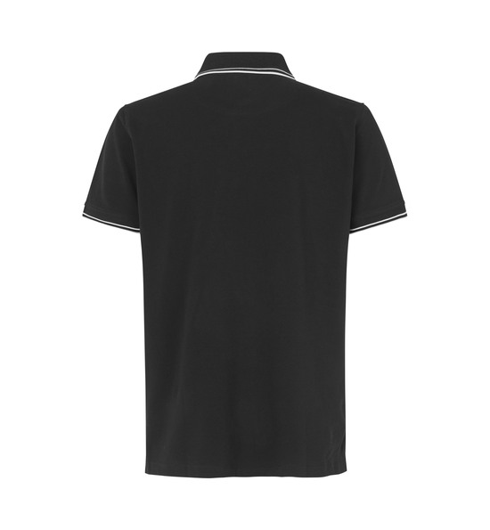 Kontrast Poloshirt | Stretch