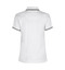 Kontrast Poloshirt | Stretch | Damen