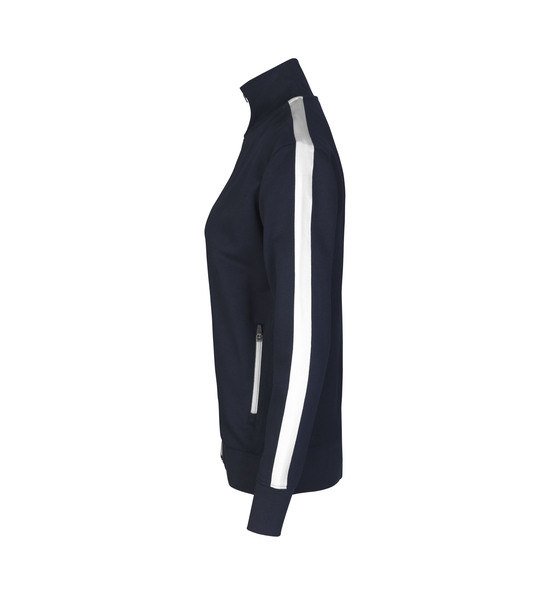 Sweat-Cardigan | Kontrast | Damen