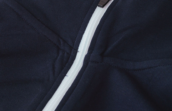 Sweat-Cardigan | Kontrast | Damen