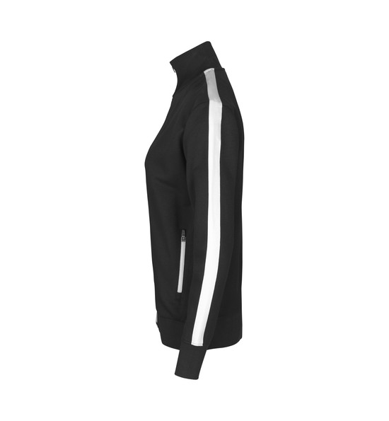 Sweat-Cardigan | Kontrast | Damen