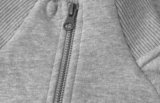 Sweat-Cardigan | Reißverschluss