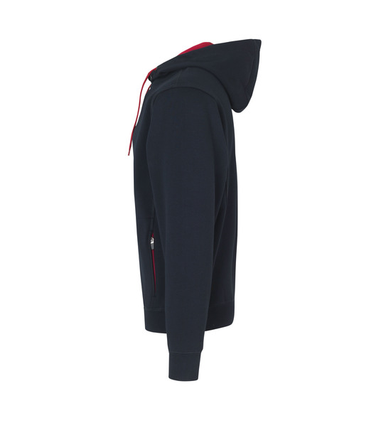 Sweat-Cardigan | eingefasst