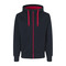 Sweat-Cardigan | eingefasst