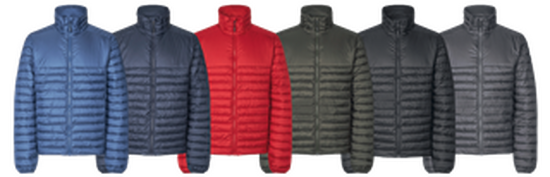 Leichte Jacke wattiert für Damen & Herren