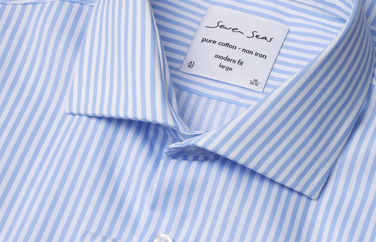 SEVEN SEAS Poplin | stretch | Damen