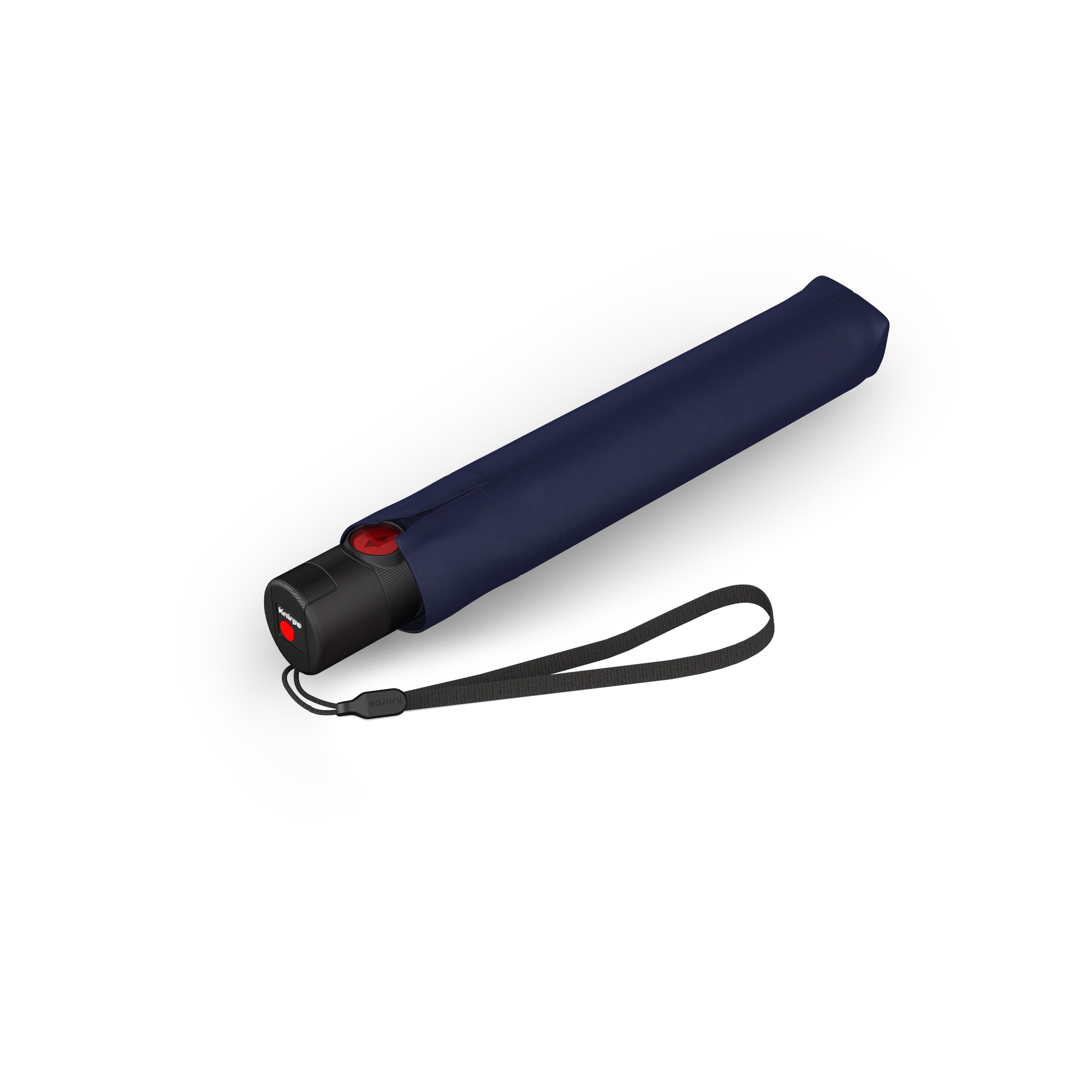 Knirps U.200 ultra light duomatic, navy with black UV coating and heat shield - navy/black UV-coating