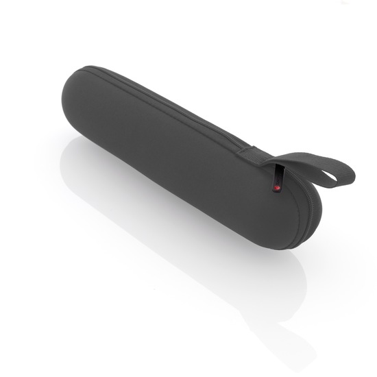 Knirps A.050 medium manual, im EVA Case - dark grey