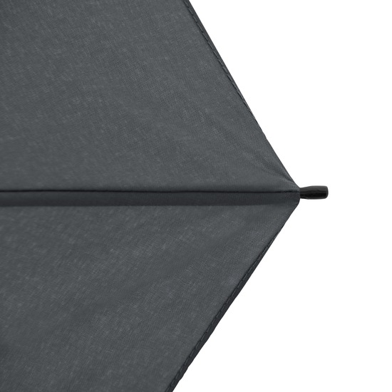 Knirps AS.050 slim small manual silver handle - dark grey