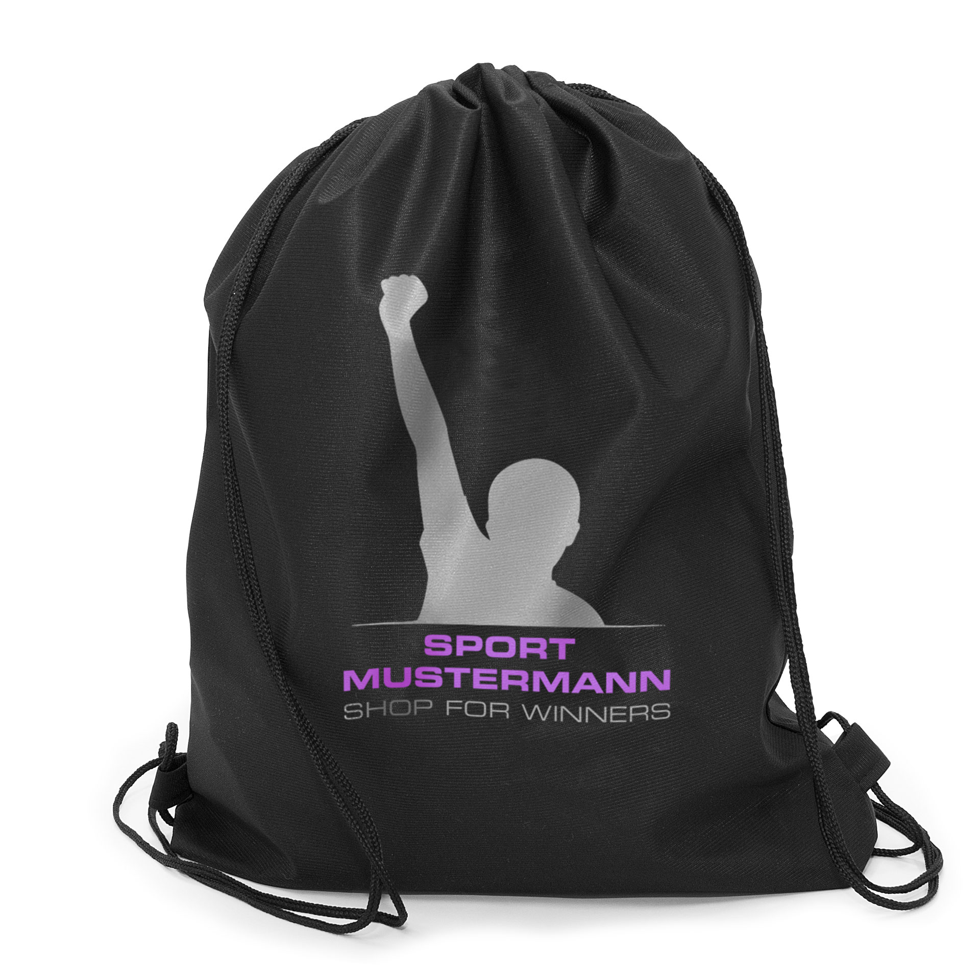 BOLOGNA – Rucksack aus Polyester mit Zuziehkordel