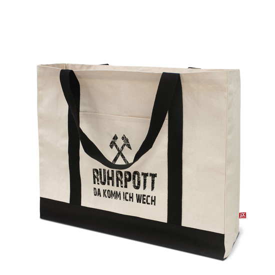 MARBELLA – Große Strandtasche mit Boden- Seitenfalte