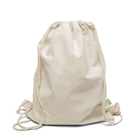 MONTREAL – BIO-Baumwollrucksack mit Kordelzug