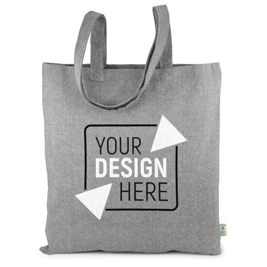 FREIBURG – Tragetasche aus schwerer, recycelter Baumwolle mit langen Henkeln