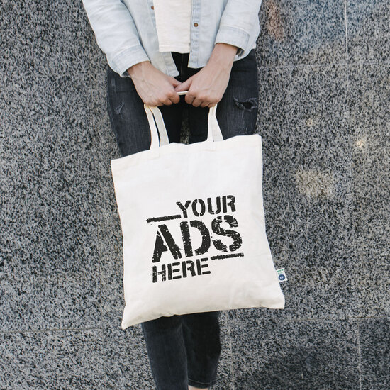 VILLACH – Tragetasche aus ECOVERO™ Holzfasern mit kurzen Henkeln (Made in EU)