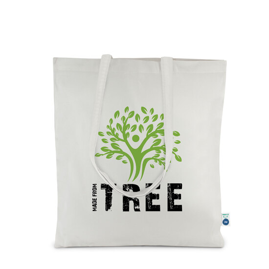 INNSBRUCK – Tragetasche aus ECOVERO™ Holzfasern mit langen Henkeln (Made in EU)