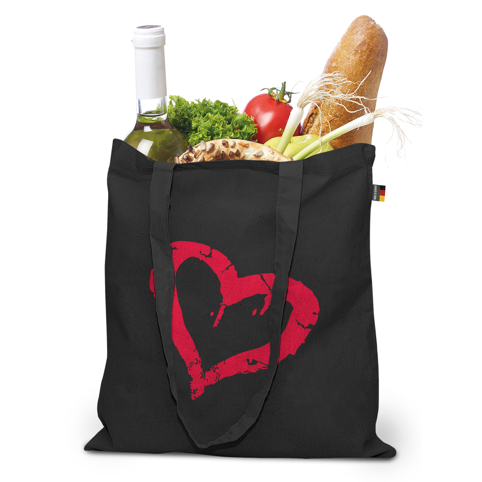 BREMEN – Baumwolltasche mit langen Henkeln (Made in Germany)