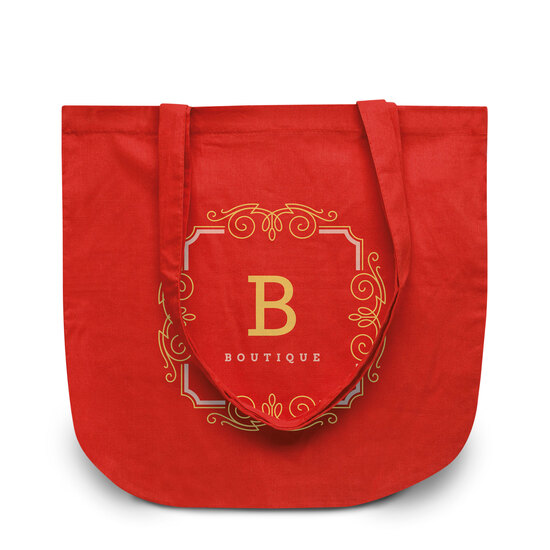 NEW YORK – Baumwolltasche mit rundem Boden