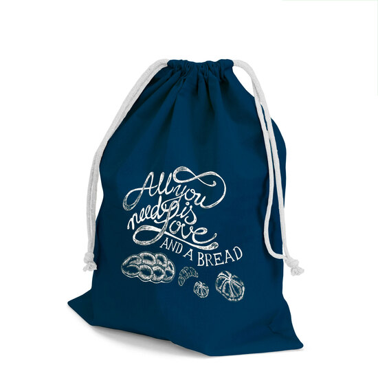 DELHI – Baumwollbeutel mit Zuziehkordel