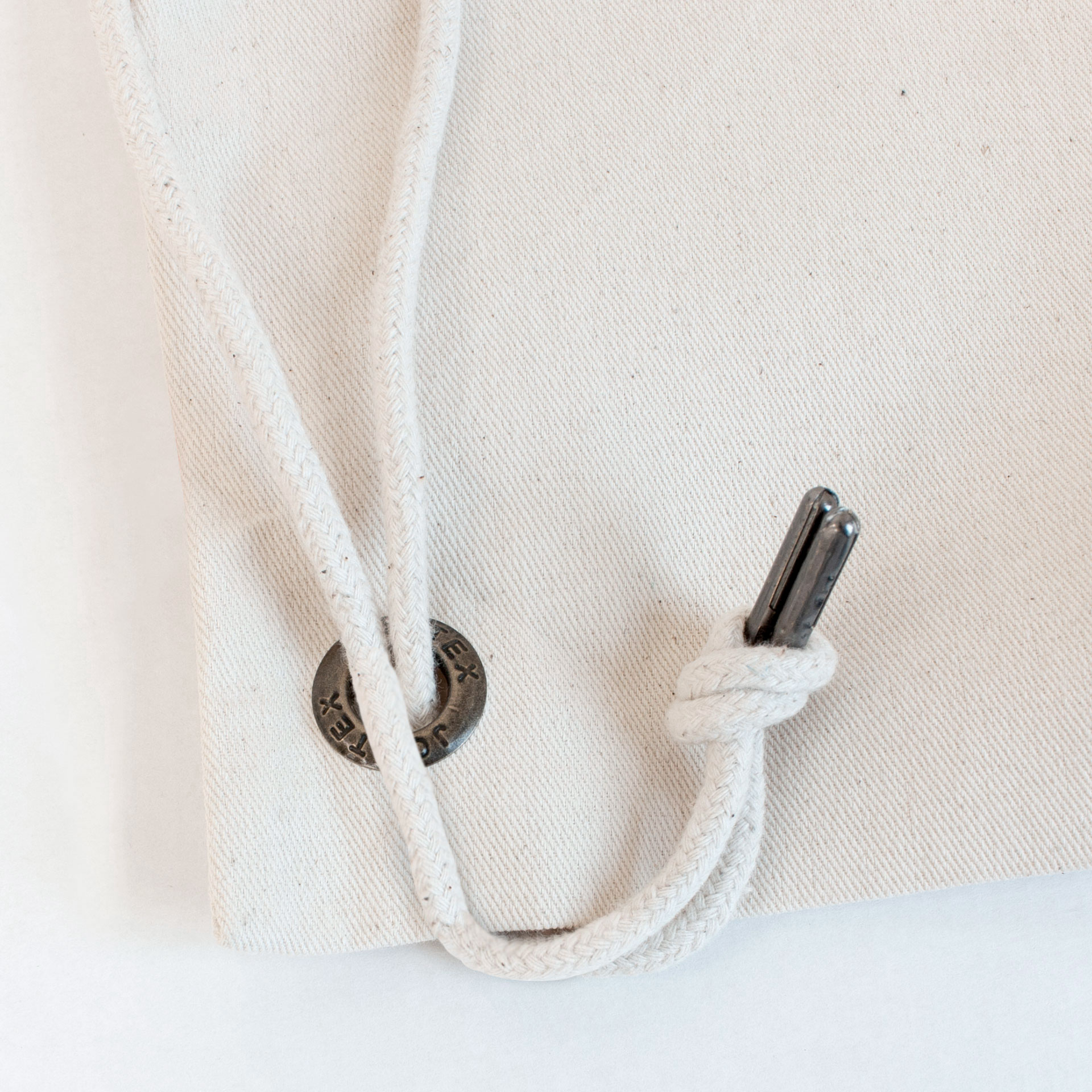 DURBAN – Schwerer Baumwollrucksack mit Kordelzug