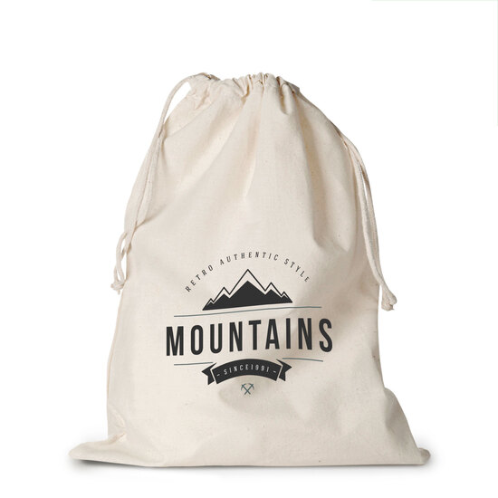 MANILA – Baumwollbeutel mit Zuziehkordel