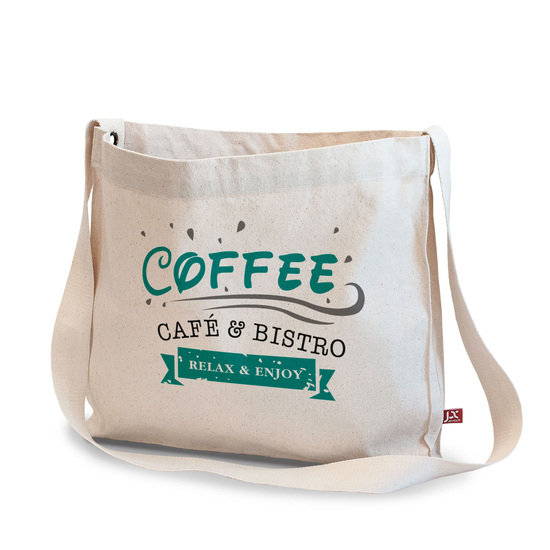 BILBAO – Schultergurttasche mit gewebtem Tragegurt