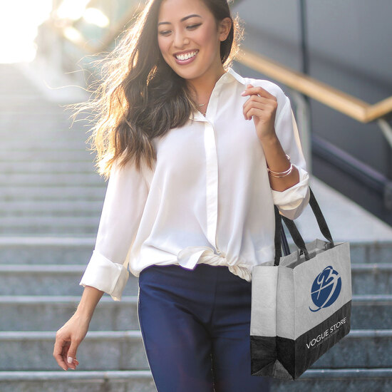 ROMA – Tragetasche mit Boden- Seitenfalte