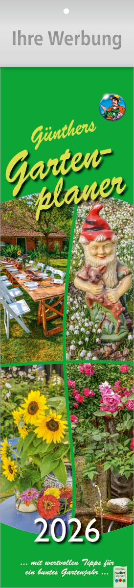 Günthers Gartenplaner - Streifenkalender