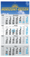 4-Monatskalender Compact-quattro blau