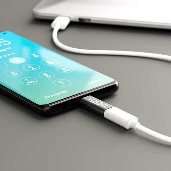 USB Data Blocker Lade-Virenschutz (Typ C) (inkl. Trägerkarte)