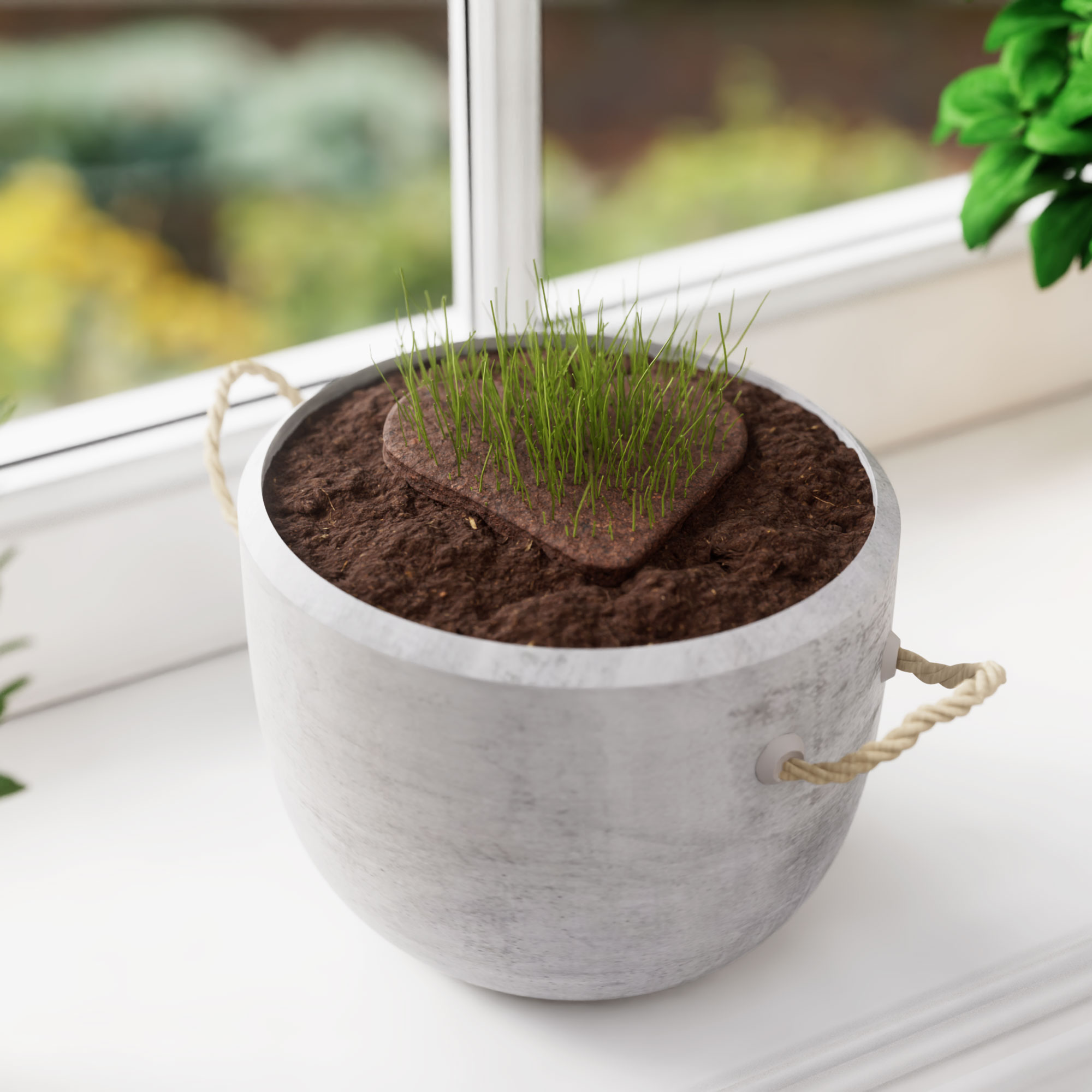 Kräuterherz - torffrei