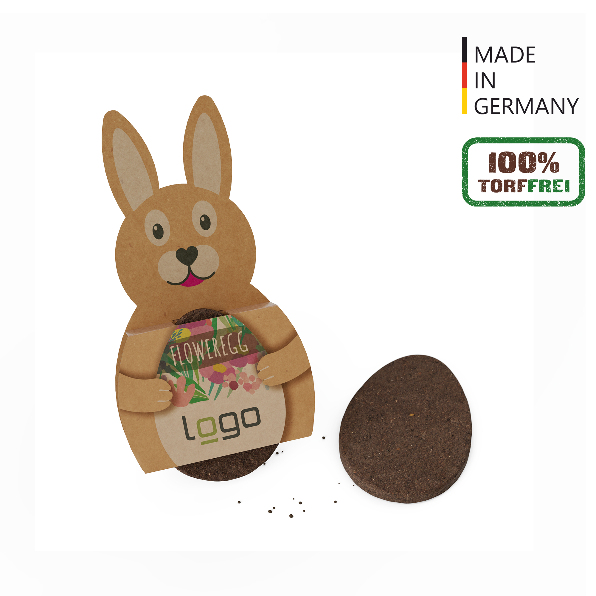 FlowerEgg "Bienenwiese" - torffrei