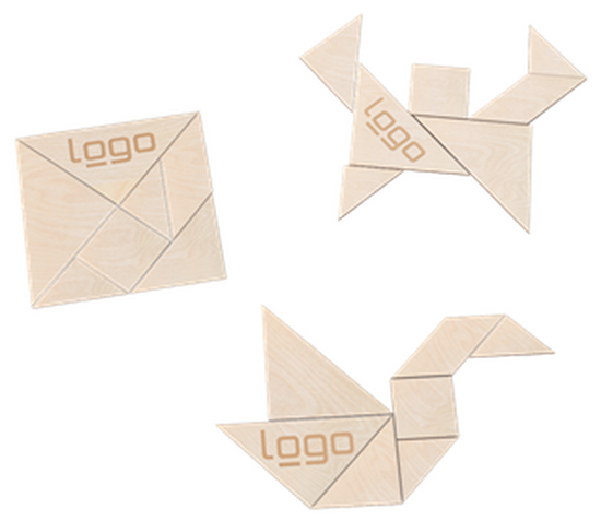 Tangram Kreativ-Puzzle (FSC® zertifiziert)